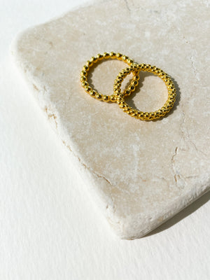 BASIC RING I gold plated